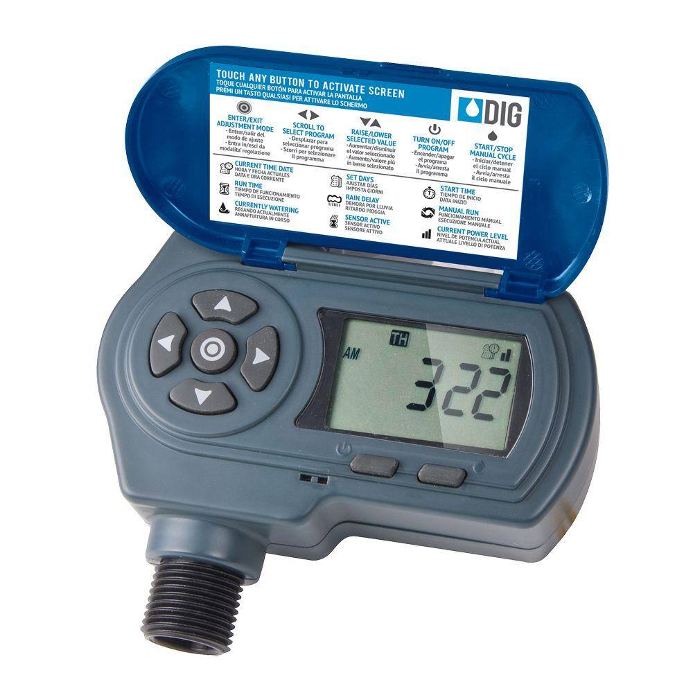 DIG Waterproof Digital Solar Powered Hose End Timer EVO100 - The