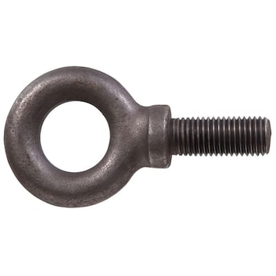 Chicago Hardware 11685 5 Plain Eye Bolt Straight Pull 2600 lb Working Load Limit 3.56 Overall Length 3.56 Overall Length 06EMP2238 