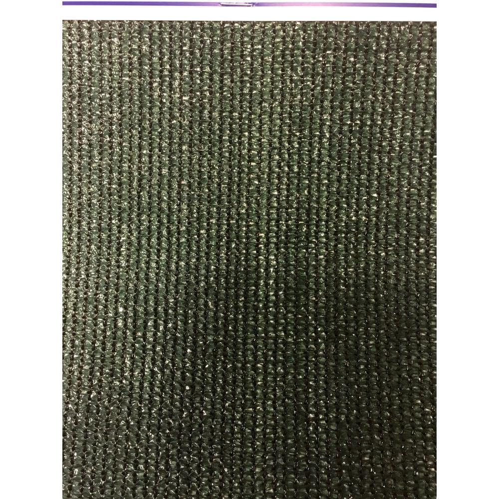 Green Polyethylene Knitted Privacy Cloth with Brass Grommets