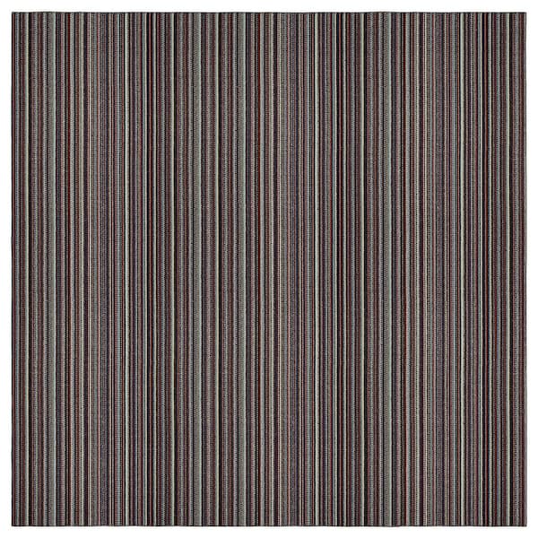 Garland Rug Carnival Stripe Random Multi Color 12 ft. x 12 ft. Area Rug