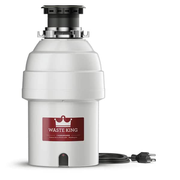 Waste King Legend 1 HP Continuous Feed Garbage Disposal