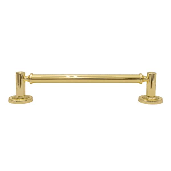 50-Pack Minted 6 in. (152 mm) Center-to-Center Traditional Polished Gold Bar Drawer Pull