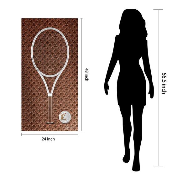 Vintage Louis Vuitton Tennis Racket Cover + Premier - Depop