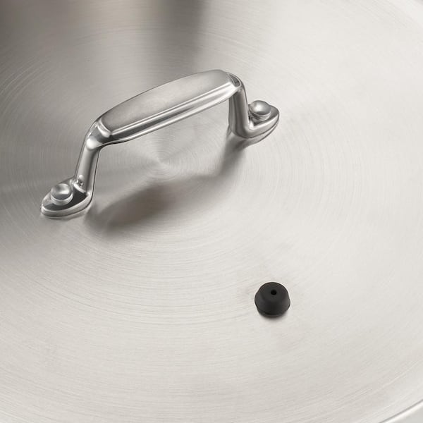Tramontina 22 Quart Stainless Steel Stock Pot With Glass Lid