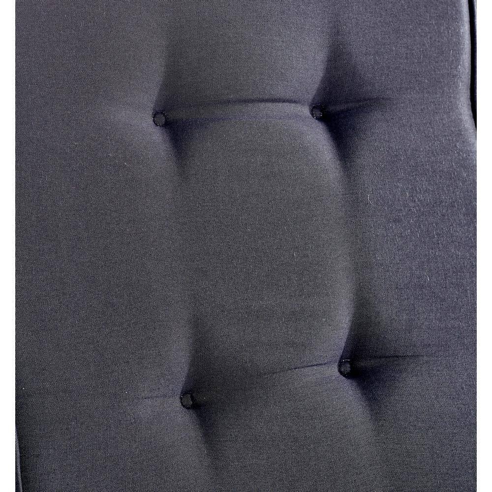 Haven 5-Piece Gray Wicker Recliner Set with Blue Cushions