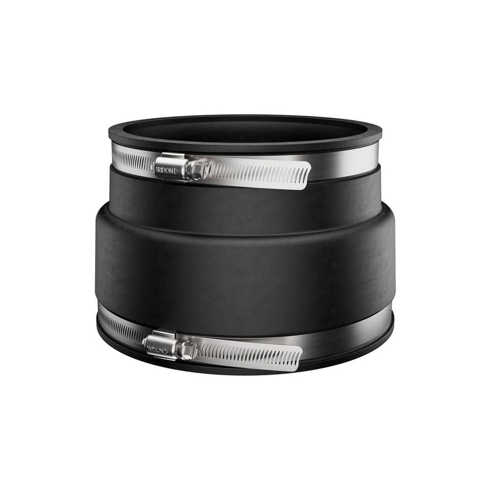 Fernco 6 in. Clay x 6 in. Flexible PVC Coupling Fittings