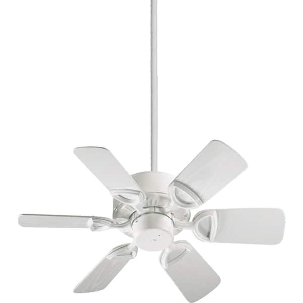 Quorum International Estate Patio 30 in. Indoor/ Outdoor White Ceiling Fan