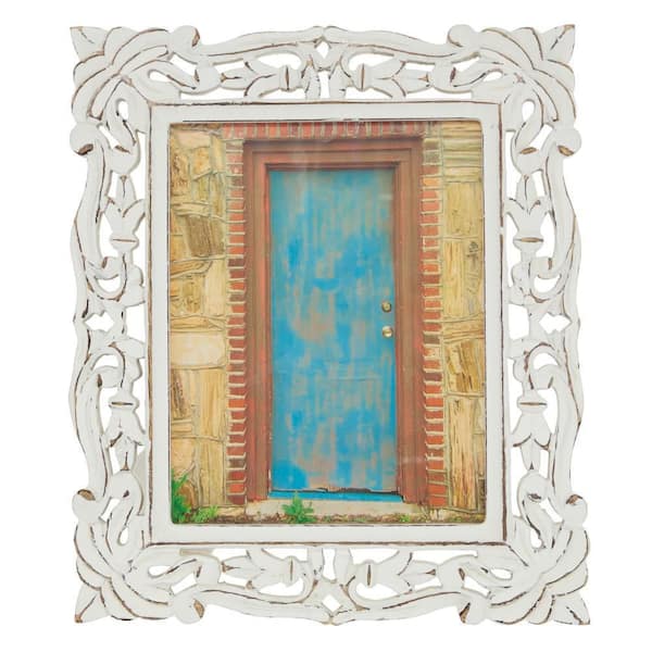  30x40 Frame Beige Real Wood Picture Frame Width 3 Inches, Interior Frame Depth 0.5 Inches