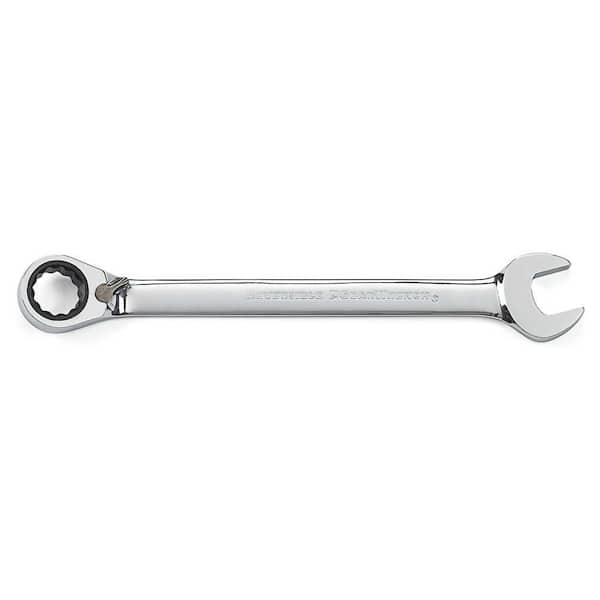 GEARWRENCH 1/2 in. SAE 72-Tooth Reversible Combination Ratcheting Wrench