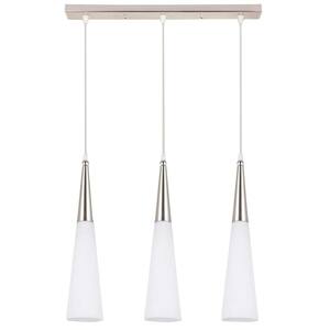 Titan Lighting Milan 3-Light Satin Nickel Ceiling Pendant TN-6882 - The ...