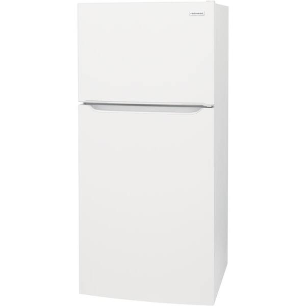 Frigidaire 18 3 Cu Ft Top Freezer Refrigerator In White Energy Star Ffht1835vw The Home Depot
