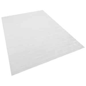 Milano Home 3 ft. x 5 ft. White Woven Area Rug