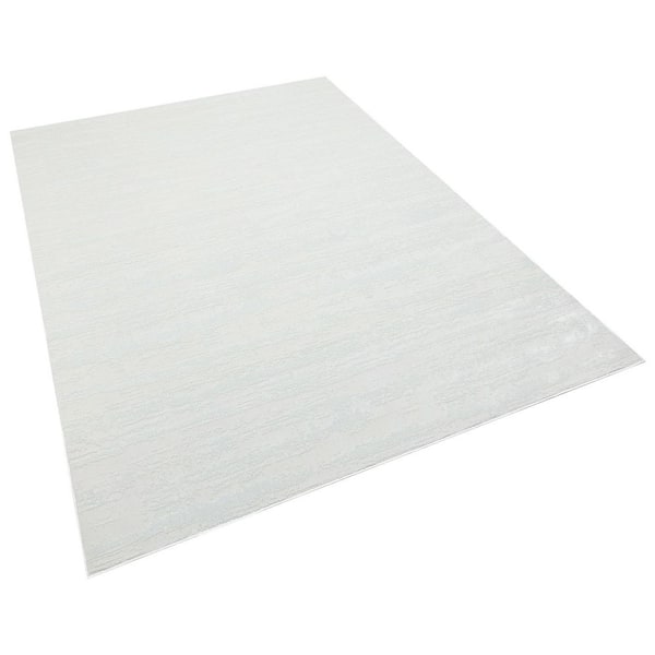 Amazing Rugs Milano Home 3 ft. x 5 ft. White Woven Area Rug