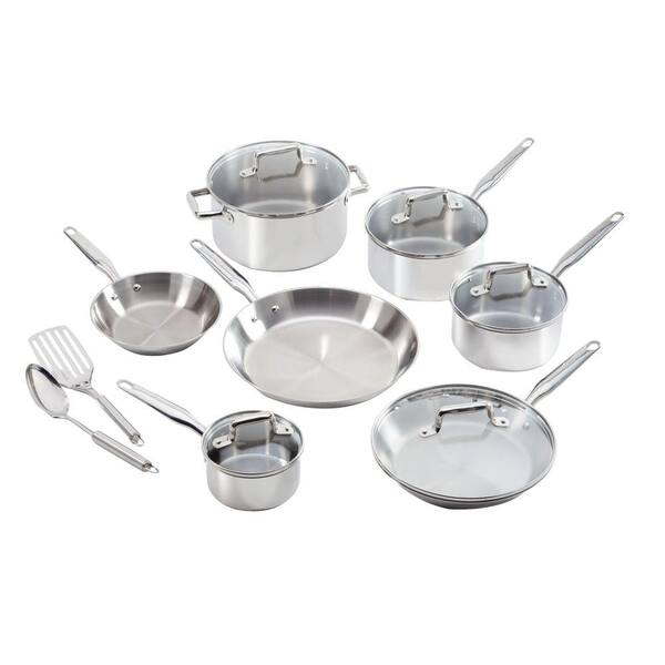 T-fal Ultimate Stainless Steel 12-Piece Cookware Set