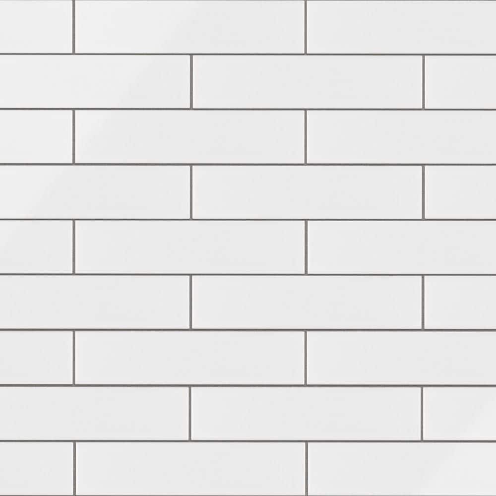 Metro Soho Subway Matte White 2 in. x 8 in. Porcelain Floor and Wall Tile (3.06 sq. ft./Case) price history on PriceWatchPro