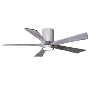 Irene-5HLK 52 in. Integrated LED Indoor/Outdoor Barnwood Tone Ceiling Fan with Remote and Wall Control Included
