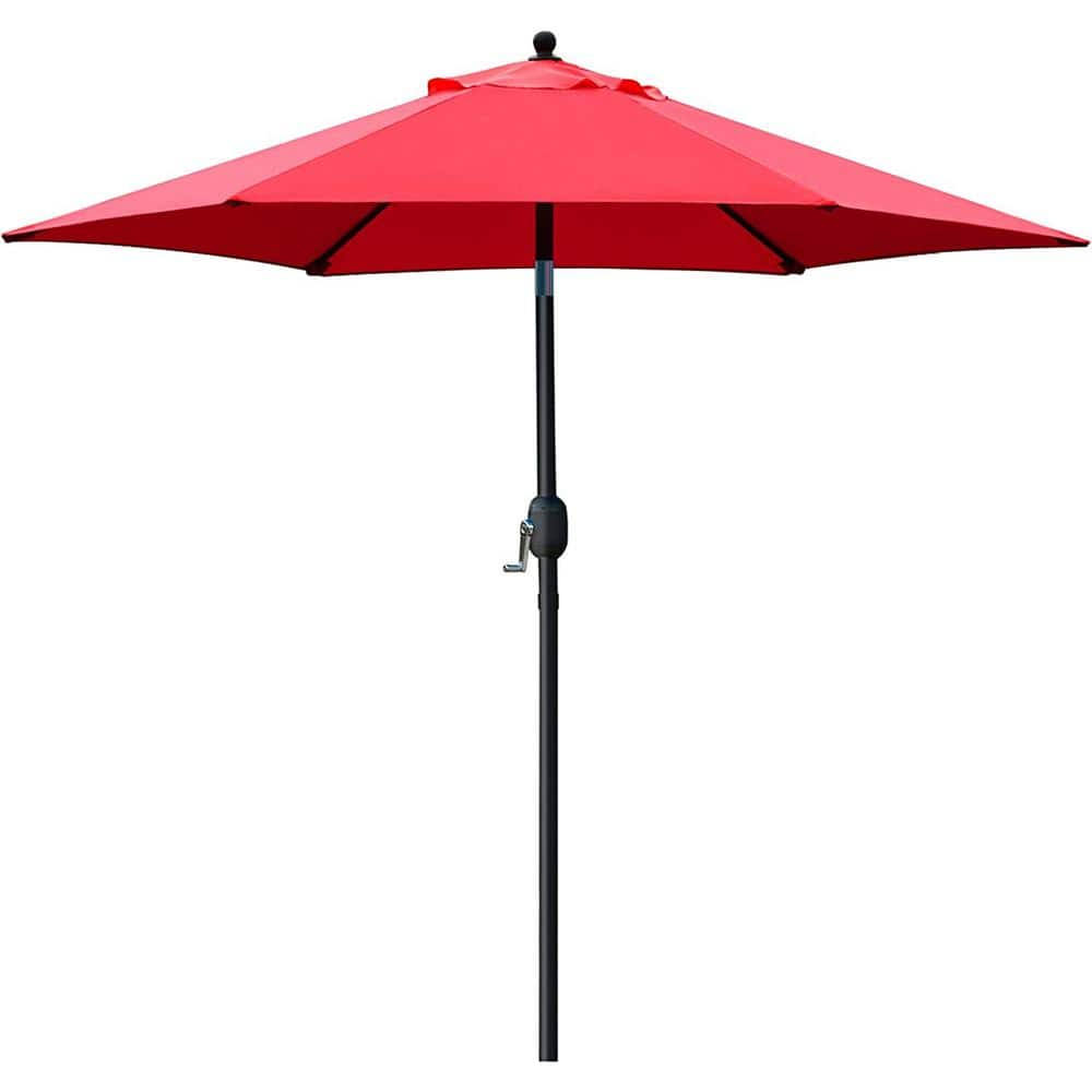 Cubilan 7.5 Ft. Patio Umbrella Outdoor Table Market Umbrella With Push ...