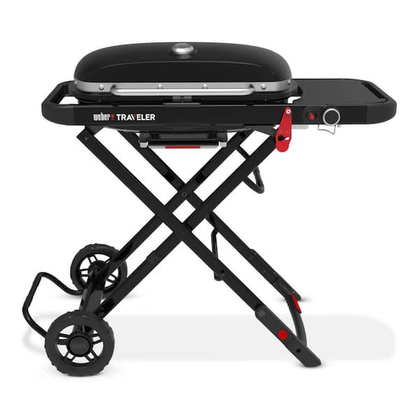 Traveler 40 in. Portable Propane Gas Grill in Black
