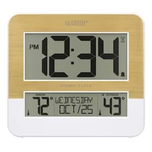 2-Tone Atomic Digital Clock with Temperature