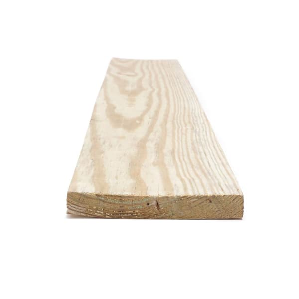 WeatherShield - 1 in. x 6 in. x 12 ft. Pressure-Treated Board