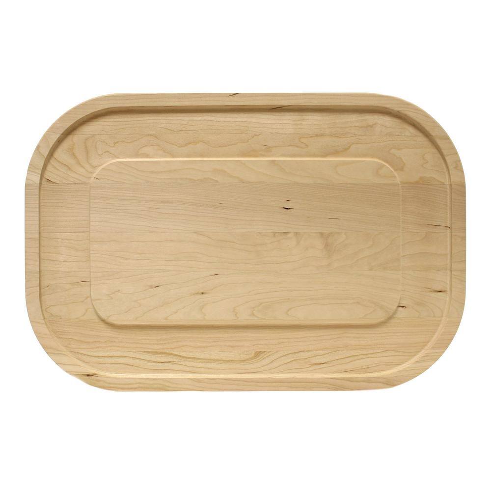 Walnut Hollow 12 in. x 18 in. Oval Cherry Serving Board 480024 The