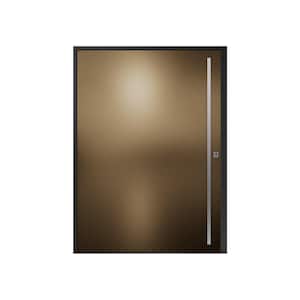 PANDA WINDOWS & DOORS 72 in. x 80 in. Lugano Bronze Aluminum