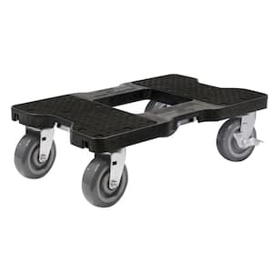 1800 lbs. Capacity Super-Duty Professional E-Track Dolly in Black