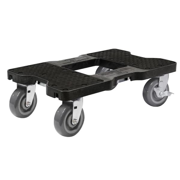 SNAP-LOC 1800 lbs. Capacity Super-Duty Professional E-Track Dolly in Black