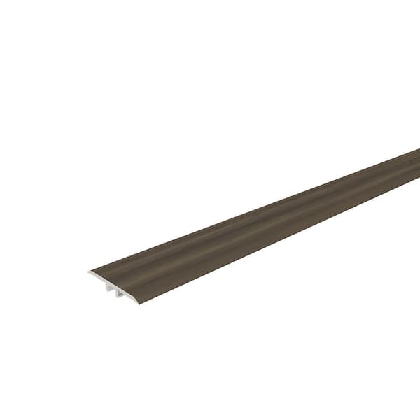 EverLux Basic Hickory 0.31 in. T x 1.96 in. W x 94.5 in. L T Molding