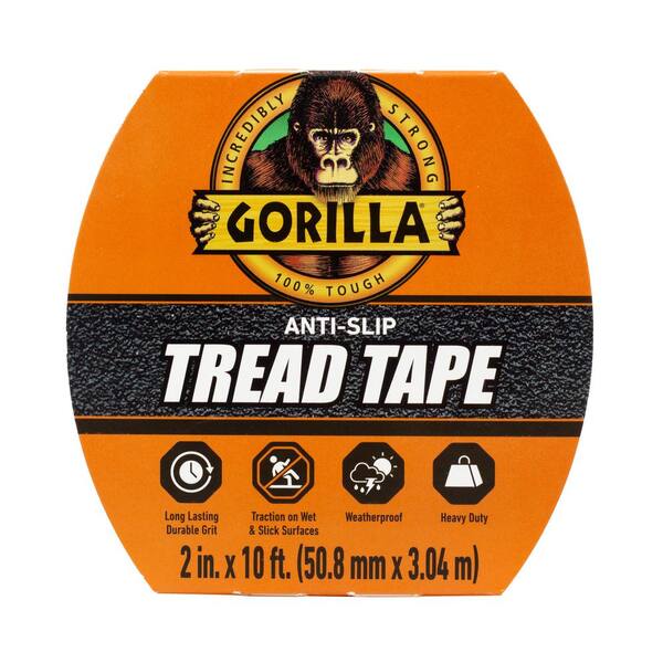 Gorilla 10 ft. Anti-Slip Tread Tape Roll (4- Pack)