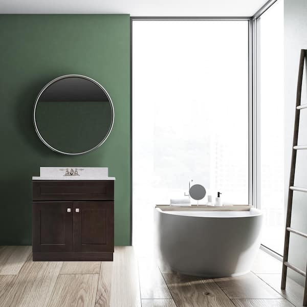 Espresso Shaker Bathroom Vanities