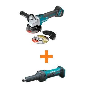 18V LXT Brushless 4-1/2 in./5 in. Cut-Off/Angle Grinder (Tool-Only) with bonus 18V LXT 1/4 in. Die Grinder (Tool-Only)