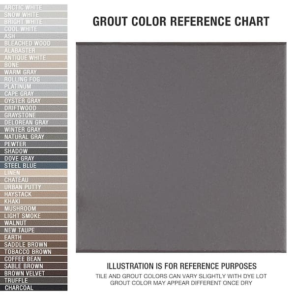 Merola Tile Quarry Black 6 in. x 6 in. Ceramic Floor and Wall Tile