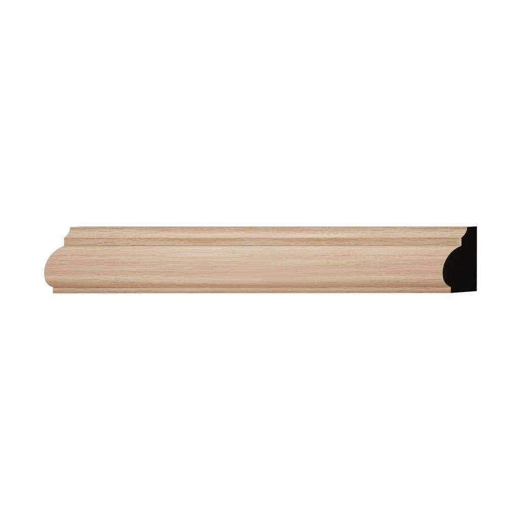 WM1201 0.69 in. D x 1.25 in. W x 6 in. L Wood (Red Oak) Baseboard Moulding Sample price history on PriceWatchPro