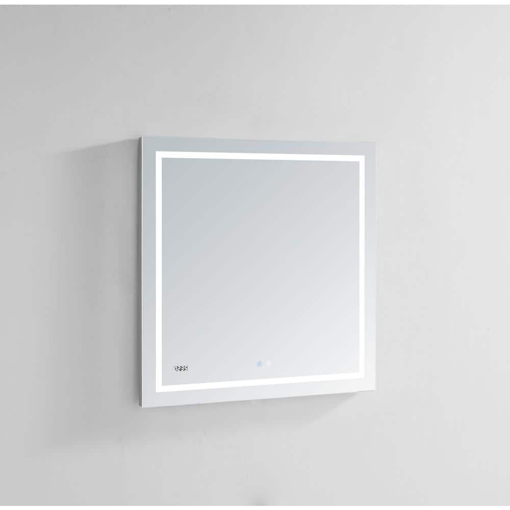 Daytona 36.00 in. W x 30.00 in. H Frameless Rectangular LED Light Bathroom 