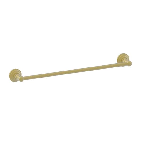 Deveral 24 inch Bathroom Wall Mounted Towel Bar in Matte Gold Finish