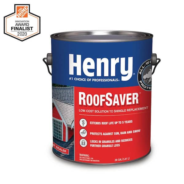 Henry 812 RoofSaver Clear Sealer Shingle Roof Coating 0.90 gal.