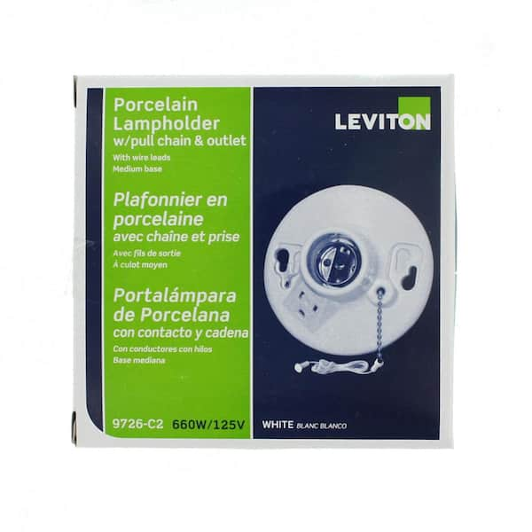 Fusibles électroniques pour micro-ondes en céramique Leviton 37050-724,  blanc, 15 A, 250 V, paq. 2