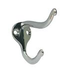 Liberty Hardware Modern Round 2.75 in. Polished Chrome Post Hook B43153 ...