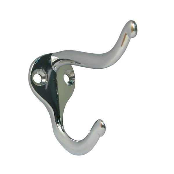Nystrom 2-1/4 in. (58 mm) Chrome Utility Wall Mount Hook