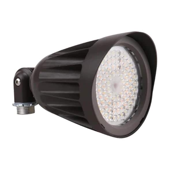 BEYOND LED TECHNOLOGY Boise 2nd GEN 1820 Lumens Bronze Plug-In Integrated LED Outdoor Spotlight with Adjustable Lamp Head (Pack of 4)