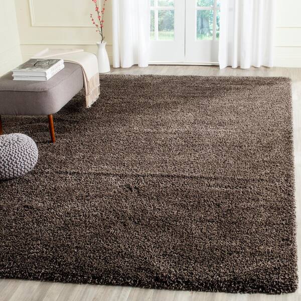 California Shag Mushroom 7 ft. x 10 ft. Solid Area Rug