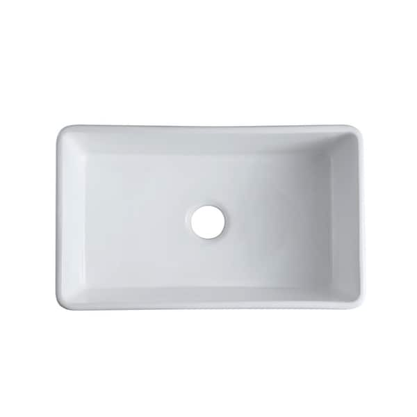 Kingsman Durable 30-Inch Fireclay Farmhouse buy Sink