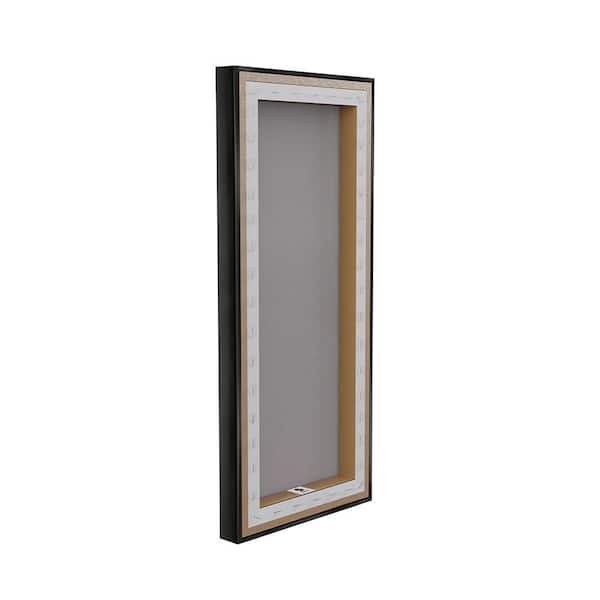 Stupell Industries A Sister's Worth by Lil' Rue Black Floater Frame Typography Graphic Art Print 14 in. x 31 in.