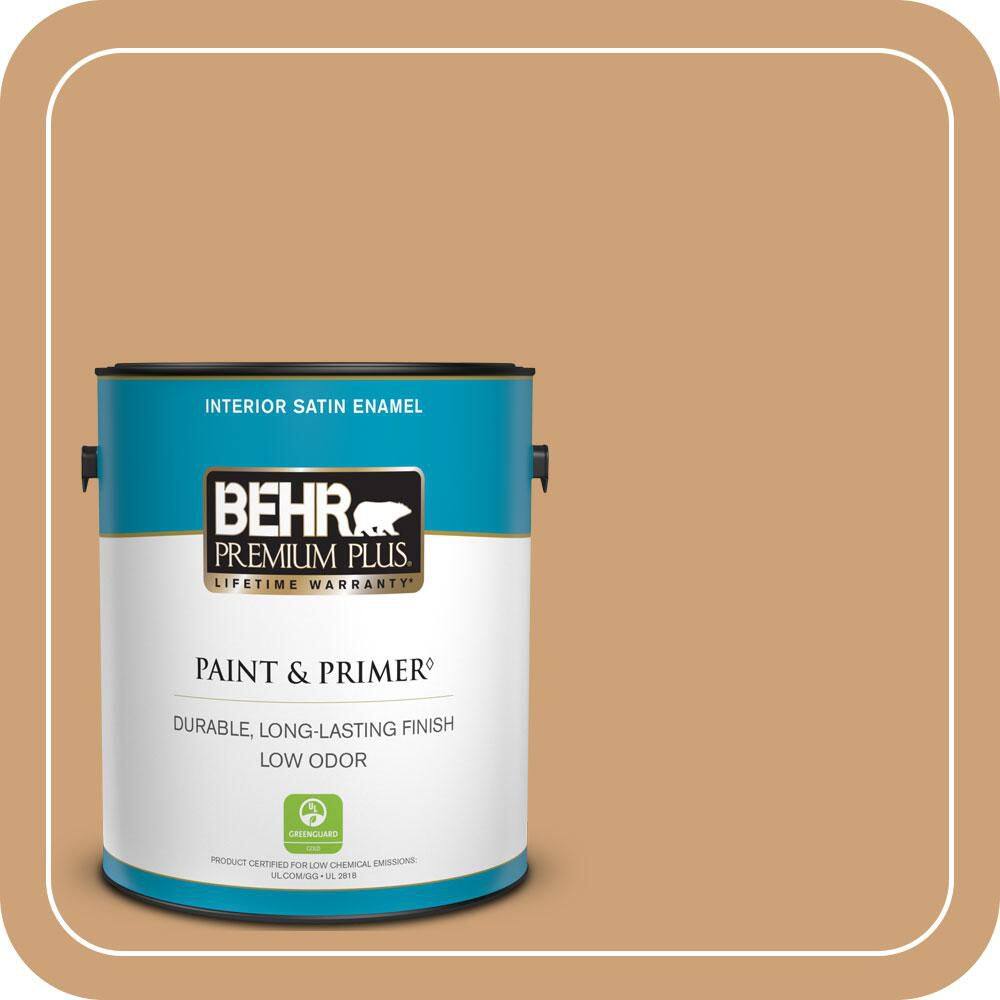1 gal. #PPU4-16 Kenya Satin Enamel Low Odor Interior Paint & Primer price history on PriceWatchPro