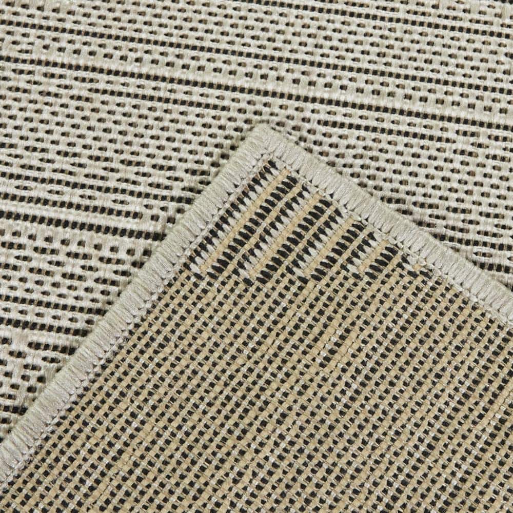 Calderon Cream Flatwoven Synthetic Indoor/Outdoor Area Rug