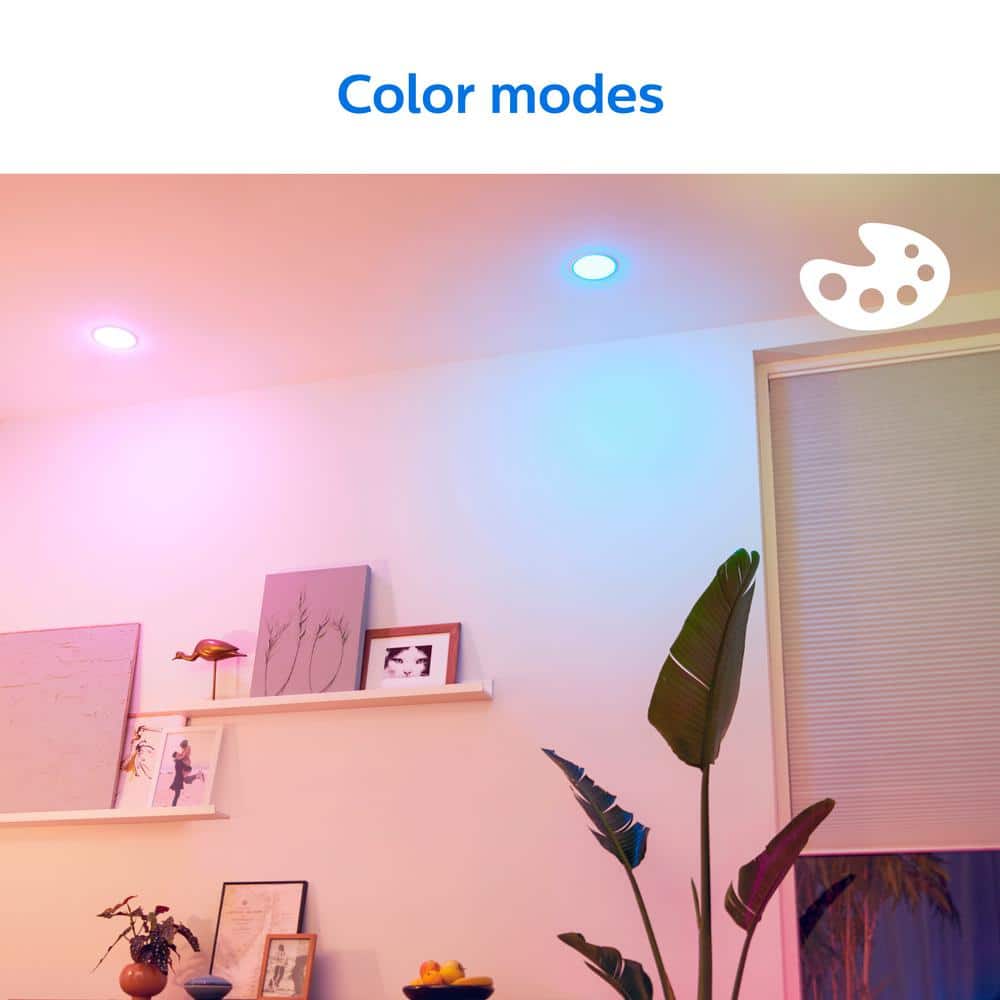 Philips 6-Inch White Aluminum Smart Wi-Fi LED Recessed Downlight
