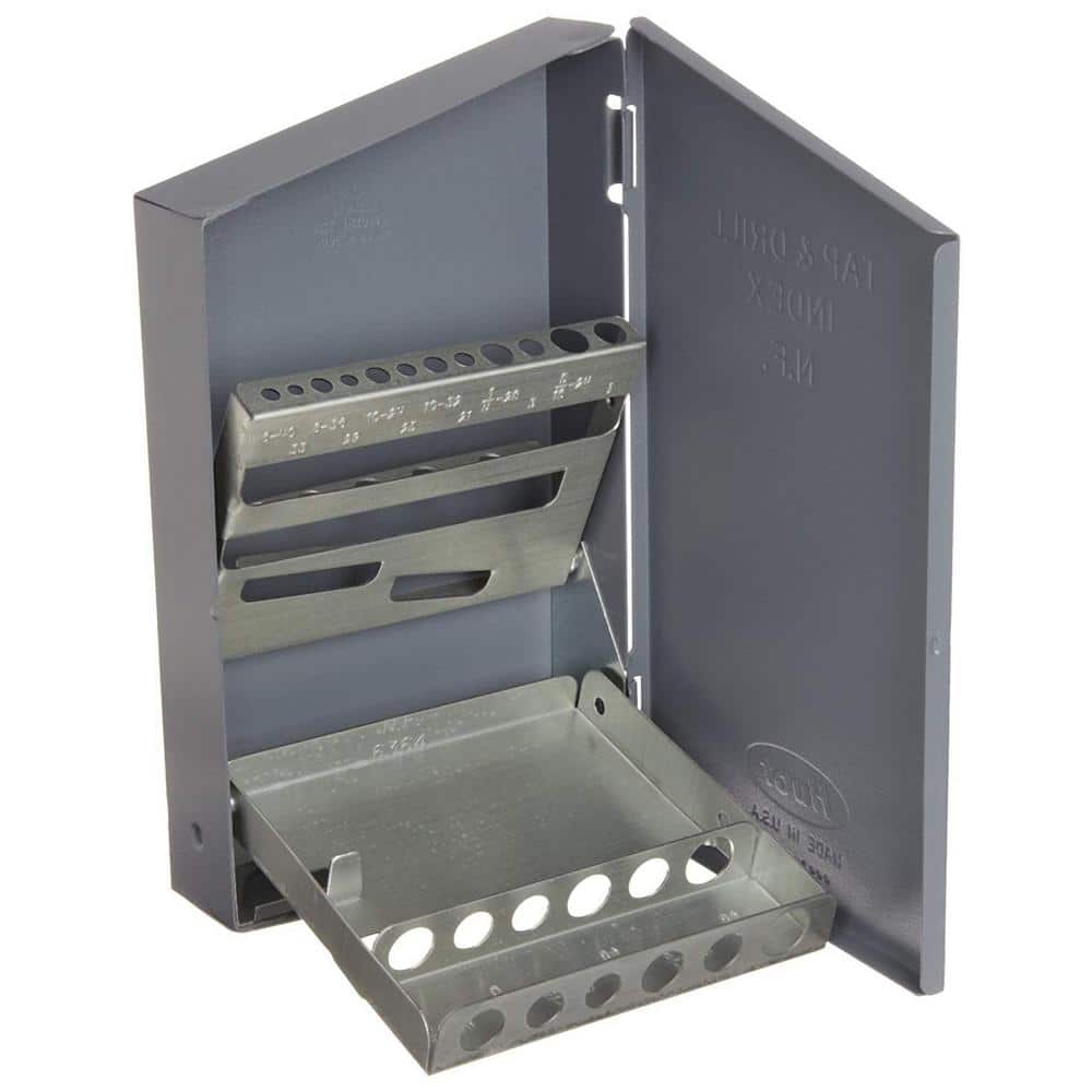 Huot 4 in. x 7 in. NF Tap and Drill Bit Tool Case 12650