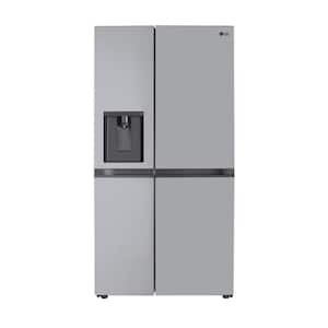 GE Appliances 25.3 Cu. Ft. Side by Side Refrigerator with External
