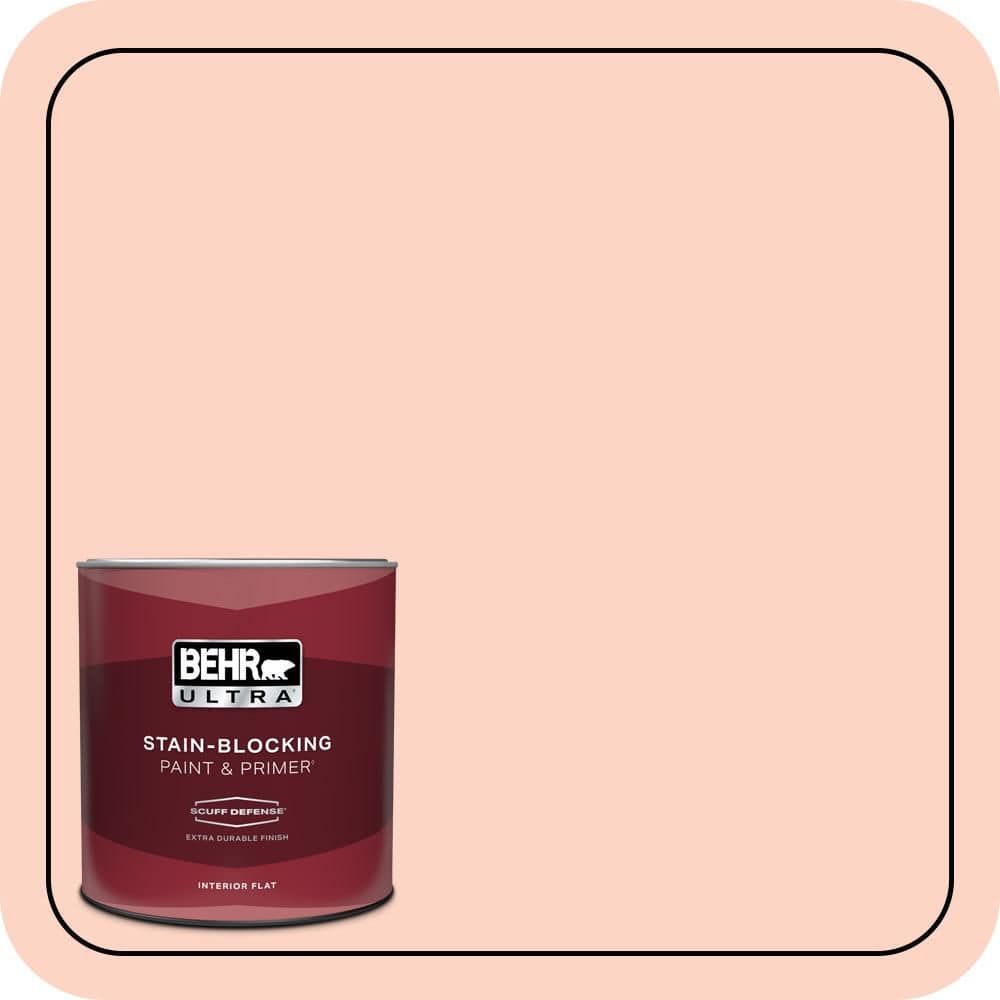 1 qt. #210A-2 Coral Dune Extra Durable Flat Interior Paint & Primer price history on PriceWatchPro